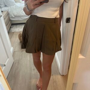Zara Pleated Skort XS NWOT